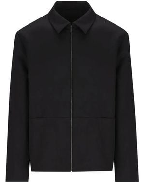 Gucci Zip-Up Collared Jacket - Black