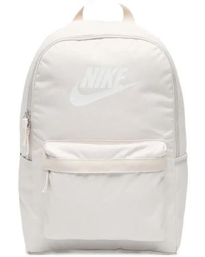 Nike Heritage Zip-Fastening Backpack - White