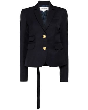 Monse Shrunken Jacket - Black