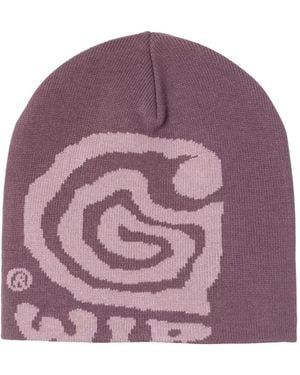 Carhartt Gorro Helix con motivo gráfico - Morado