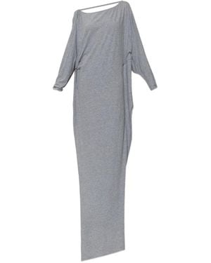 DSquared² Open Back Long Sleeve Dress - Grey
