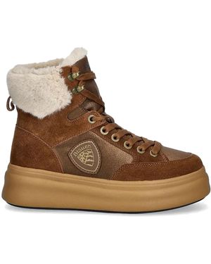 Blauer F4Emery01/Lea Boots - Brown