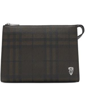 Burberry B Shield ポーチ - ブラック
