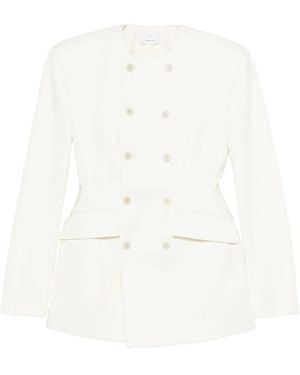 Wardrobe NYC Double-Breasted Blazer - White