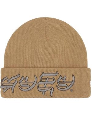 Supreme Blackletter ビーニー - ナチュラル