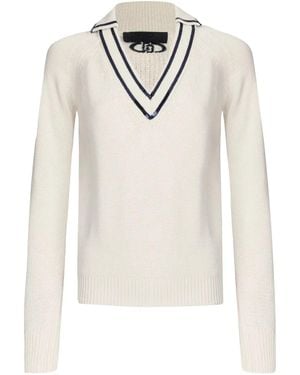 Liu Jo Cotton Jumper - White