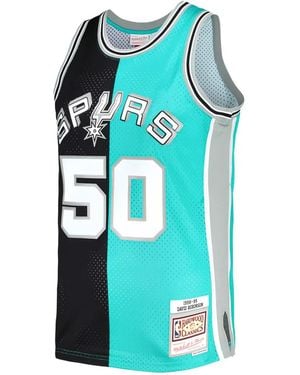 Mitchell & Ness X Nba San Antonio Spurs David Robinson 1998-99 Hardwood Classics Swingman Jersey - Blue