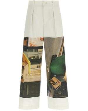 Issey Miyake 'Street View' Pants - White