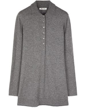 Ports 1961 Poloshirt Aus Kaschmir - Grau