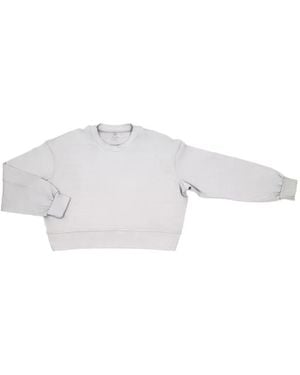 On/Off Essentials The Solace Crew Neck Sweatshirt - White