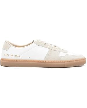 Common Projects Paneled Lace-Up Sneakers - White