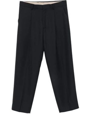 Costumein Pleated Tailored Trousers - Black