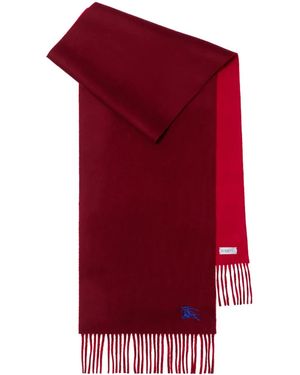 Burberry Sciarpa Reversibile - Rosso