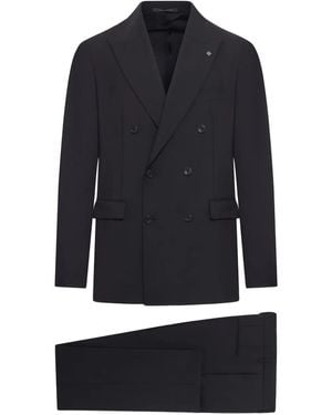 Tagliatore Double-Breasted Suit - Blue