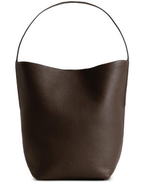 Yu Mei Teresa Leather Tote Bag - White