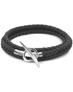 Shaun Leane Sterling T-Bar Bracelet - Black