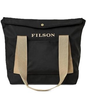 Filson Handtasche Mit Logo-Print - Schwarz