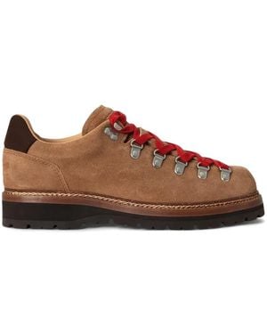 Polo Ralph Lauren Schnürstiefel Aus Wildleder - Braun