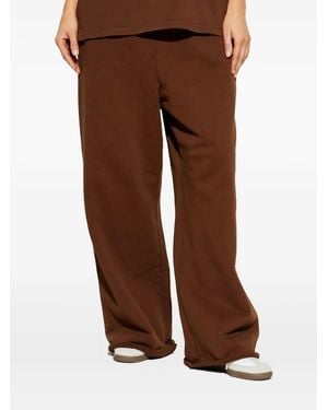 Entire studios Elasticated-Waistband Trousers - Brown