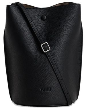 Yu Mei Bolso bombonera Phoebe con tira ajustable - Negro