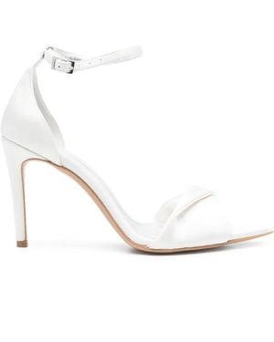 Ginissima Sandalias Cleo Con Tacón De 95 Mm - Blanco