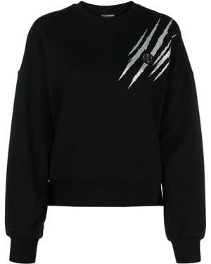 Philipp Plein Felpa Scratch - Nero
