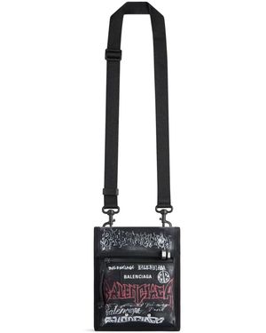 Balenciaga エクスプローラー クラッチバッグ S - ブラック