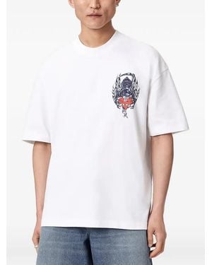 AllSaints Graphic-Print T-Shirt - White