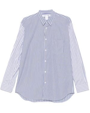Comme des Garçons Striped Shirt - Purple