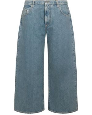 The Attico Jeans mit Taschendetail - Blau