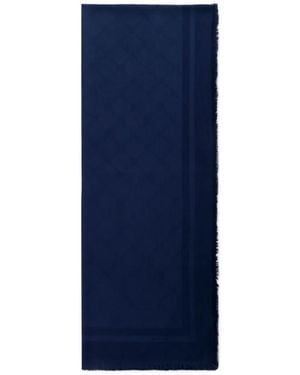 Elisabetta Franchi Jacquard Scarf - Blue