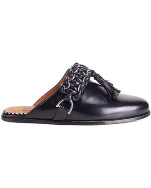 Toga Mocassini Con Nappine - Nero