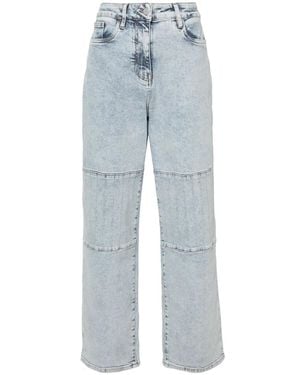 Remain High-Rise Straight Jeans - Blue