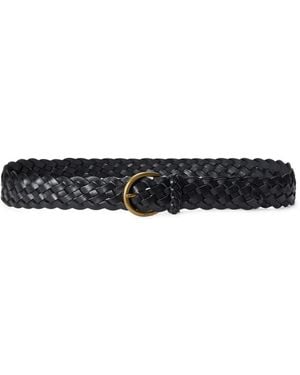 Polo Ralph Lauren Interwoven Belt - White
