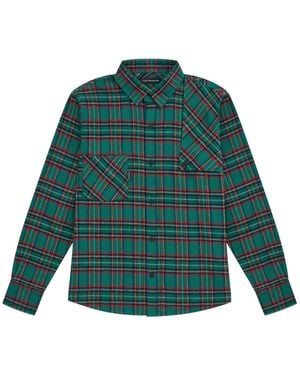 Gosha Rubchinskiy Checked Flannel Shirt - Green