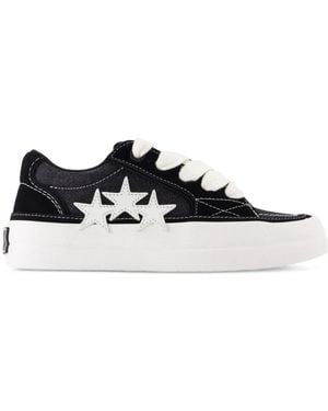 Amiri Glitter Sunset Skate Sneakers - Black