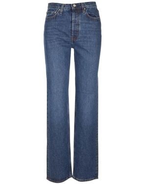 TOTEME Straight-Leg Jeans - Blue