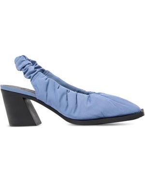 Camper 73Mm Karole Slingback Gathered Pumps - Blue