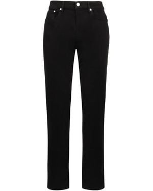 FRAME Jeans mit geradem Bein - Schwarz