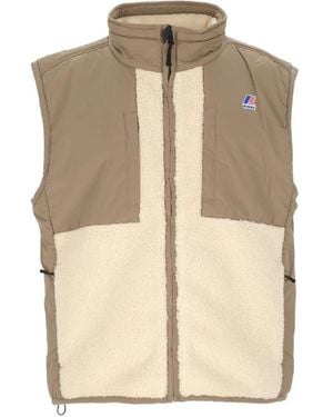 K-Way Vital 4.0 Zip-Up Gilet - Natural