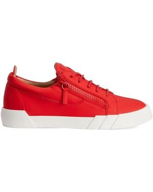 Giuseppe Zanotti The Shark 5.0 Trainers - Red
