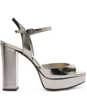 Alexandre Birman Amy Plateau-Sandalen - Weiß