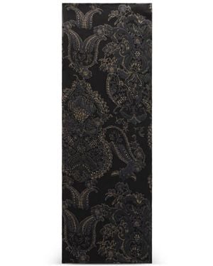 Roberto Cavalli Foulard Ornamental - Black