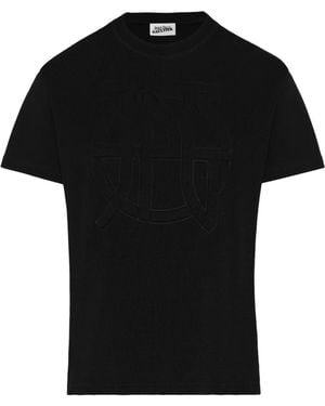 Jean Paul Gaultier Jpg Embroidered T-Shirt - Black
