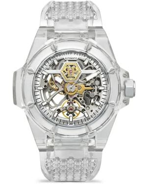 Philipp Plein King Phantom Ice 46Mm Watch - White