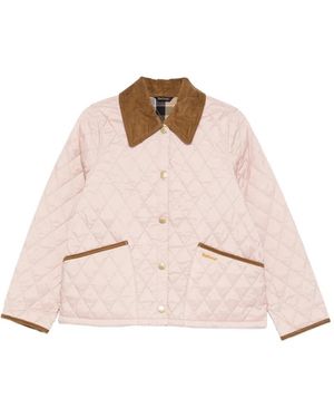 Barbour Liddesdale Quilted Pocket Jacket - Pink