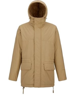 Herno Kapuzenjacke Mit Kordelzug - Natur