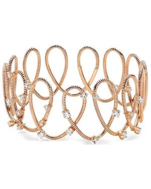 Mattia Cielo 18K Rose Rugiada Diamond Bracelet - White