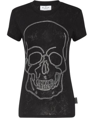 Philipp Plein Sexy Pure Fit Crew-Neck T-Shirt - Black
