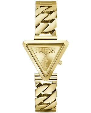 Guess Quartz 34Mm Watch - Metallic